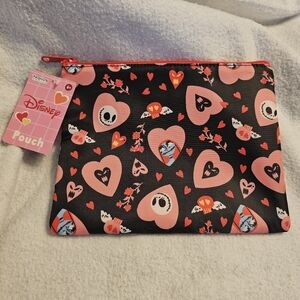 Nightmare Before Christmas Jack And Sally Padded Pouch